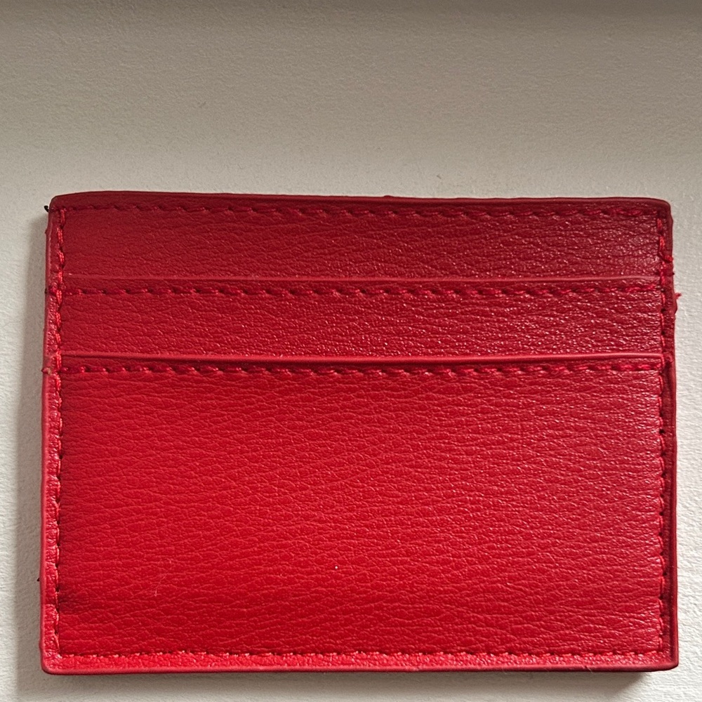 Cherry Red Cardholder 🍒